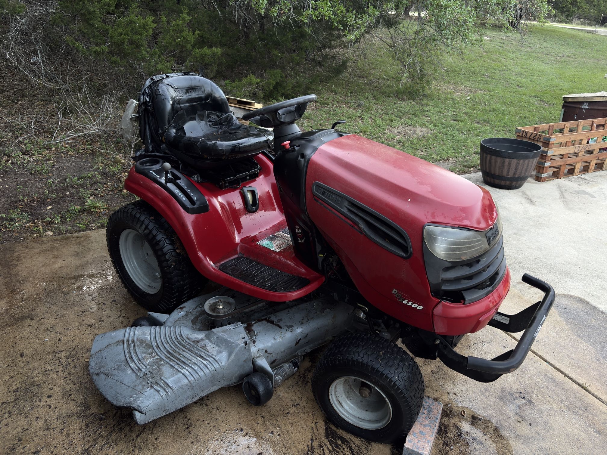Craftsman DGS 6500 mower