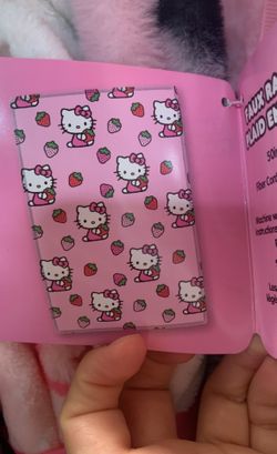 Hello Kitty Faux Rabbit Fur Throw