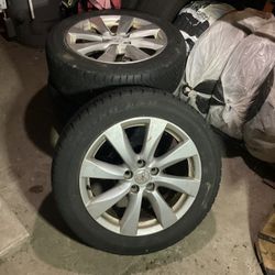 18” Mitsubishi Wheels And Tires For Sale $400