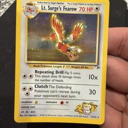 Lt Surge Fearow
