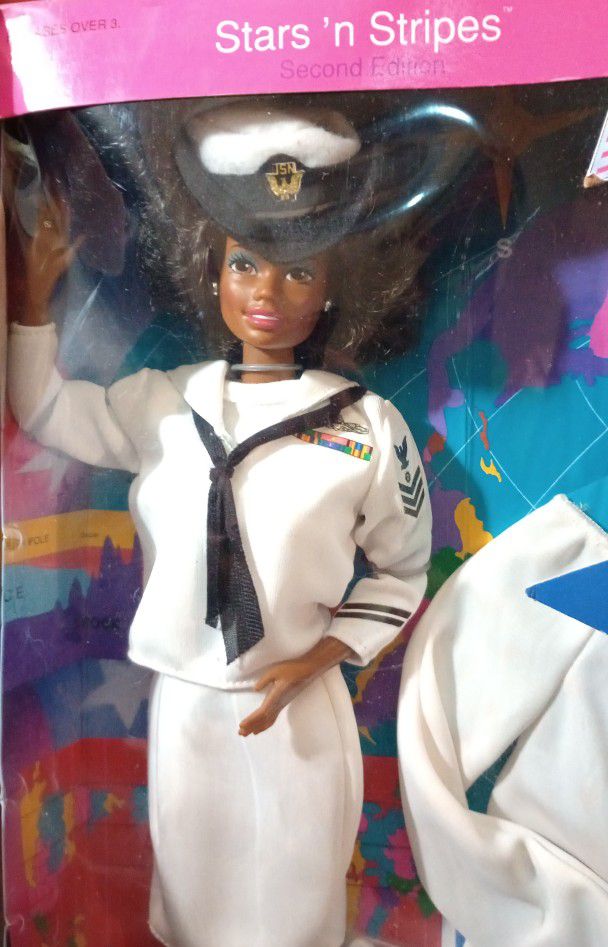 Navy Barbie (1990), Army Ken And Army Barbie (1992)