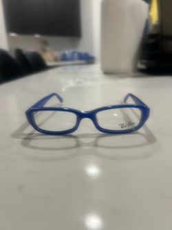 Ray-Ban Junior Blue Frame Eye Glasses