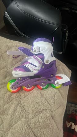 Girl Roller Blades