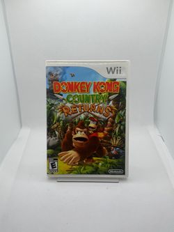 Nintendo Donkey Kong Country Returns Wii CIB
