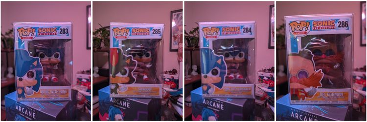 Sonic Funko Pops - Unopened with Protectors - $10-$30 each / 4 for $60