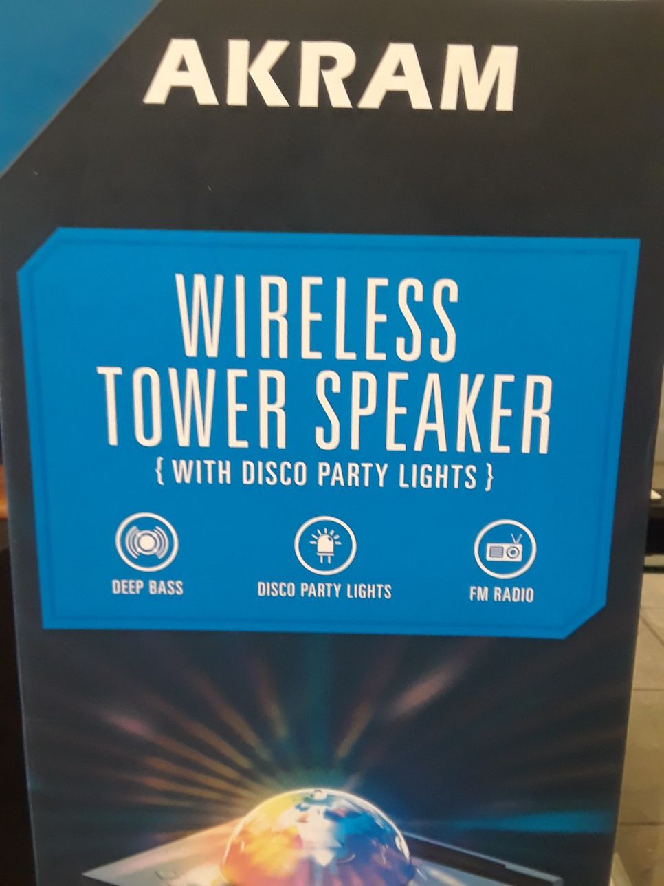 Akram tower speaker