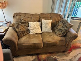 Brown Leather Coach