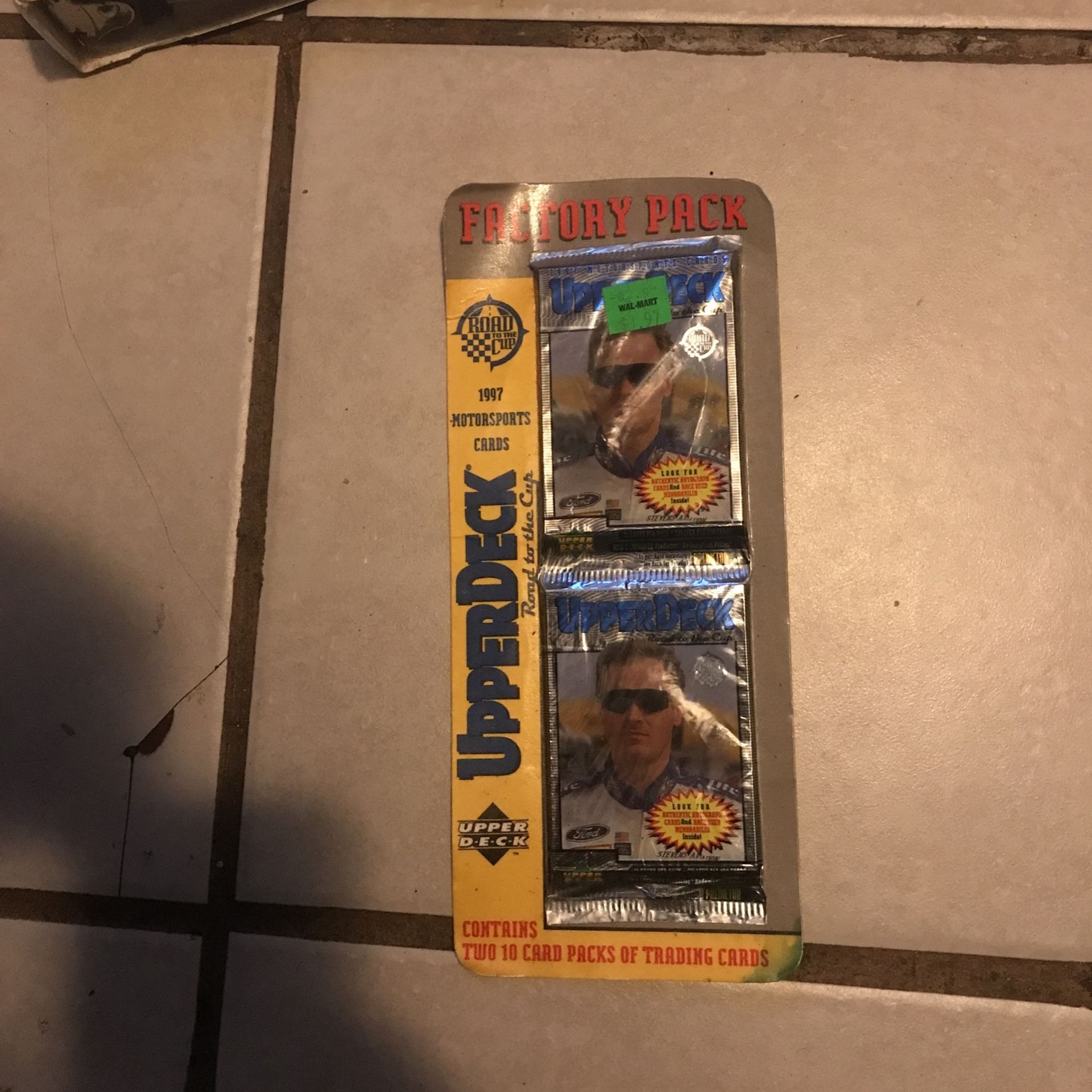 Seal  Upper Deck  Motorsport Cards