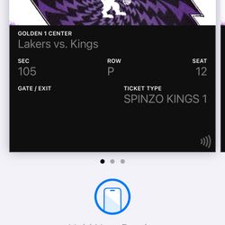 Kings Vs Lakers Tickets