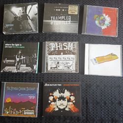 JAM BAND BUNDLE !!! TRAMPLED BY TURTLES DISPATCH JOHN MAYER JOHN BUTLER STRING CHEESE DAVE MATTHEWS PHISH DVD CD