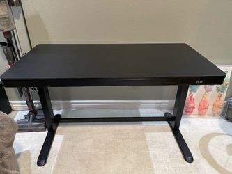 **Electric Adjustable Standing Desk – Black – Excellent Condition – $100**