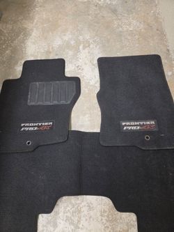 Nissan Frontier Pro 4X Front & Back Floor Mats