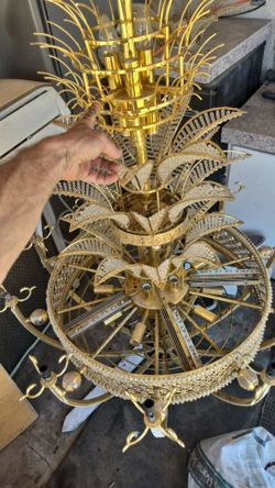 Gold Chandalier
