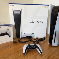 PS5 Disc Edition Bundle plus Extra NEW Controller