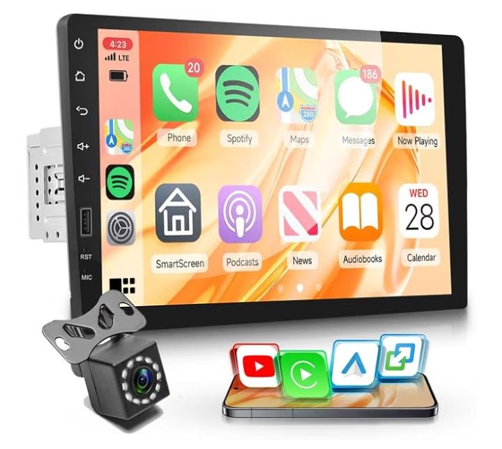 Single Din Touchscreen Radio 