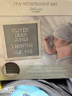 Baby Letter Board
