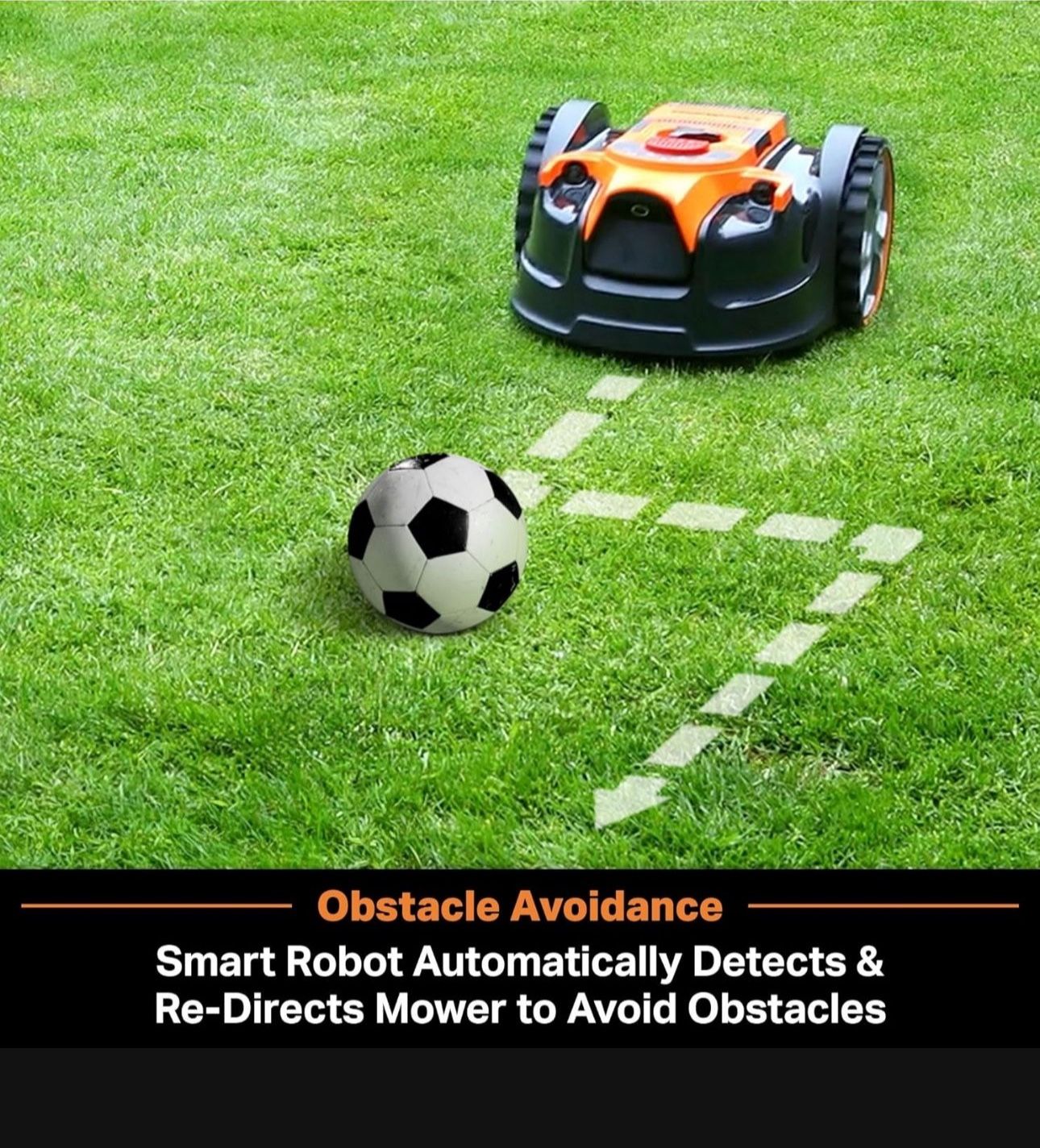 LawnMaster OcuMow™ Robot Lawn Mower