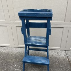 Toddler Helper Tower, Blue
