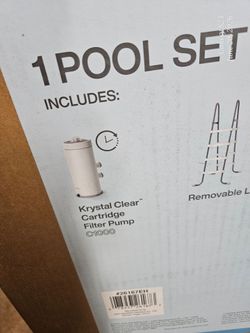 INTEX ABOVE GROUND POOL