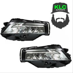 Headlight For 2021 2023 Nissan Rogue Right Passenger And Left Driver CHROME