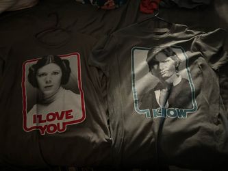 Couples Matching Star Wars Shirts