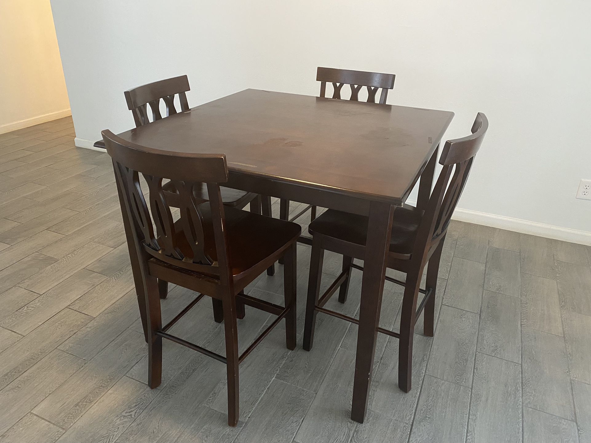 Dining Table Four Chairs