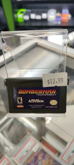 Bomberman Tournament Game Boy Advance Cartridge