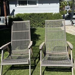 Teak Wood Outdoor Chairs 