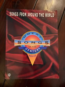 Songs from Around the world piano book