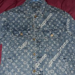 Louis Vuitton Supreme Jean Jacket