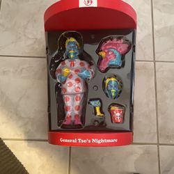 General Tso's Nightmare Polka Dot Frank Kozik-Limited Edition Art Toys – Collectable Art Figures for home and office décor. 