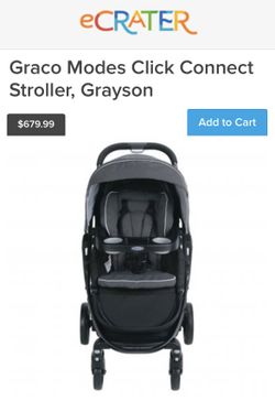 Graco modes top stroller grayson