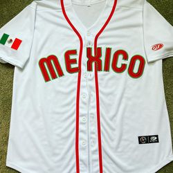 World Baseball Classic Mexico National Team Baseball Jersey
