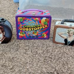 Marilyn Monroe James Deal And Everlasting Gobstopper Tin Cases 