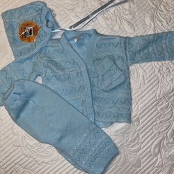 Knitted Baby Outfit