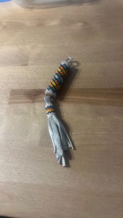 Homemade Beaded Keychain