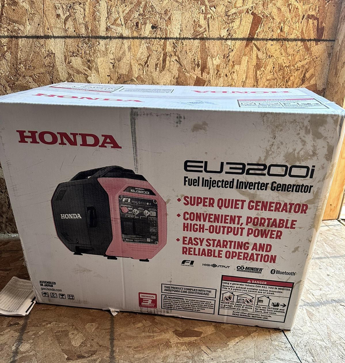 Honda Generator 3200i