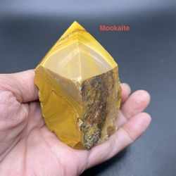 Mookaite Genuine Stone Semi-Polished Freeform Point 270.8g