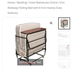 Rollaway Folding Bed