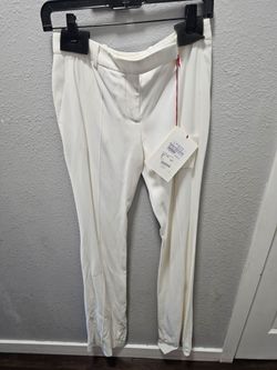 Bootcut Leaf Crepe Pants for women