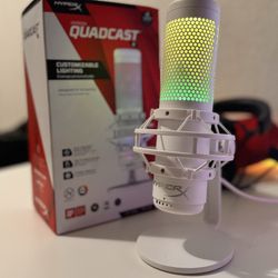 Hyperx Quadcast S White