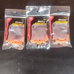 Gardner Bender 003 GB Orange GB 25-003 Wiregard Wire Connectors 25 Count, 25 Pack