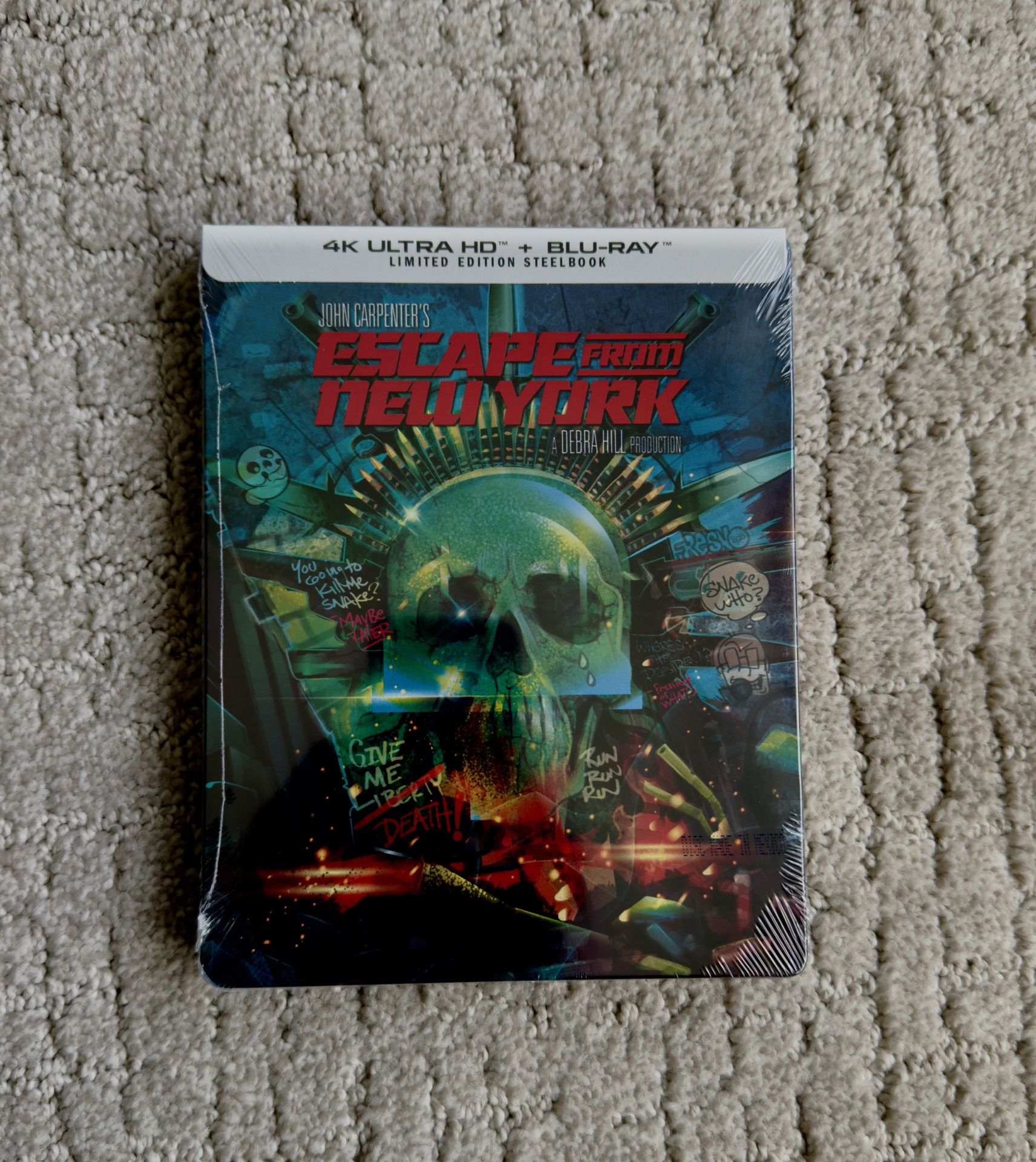 Escape from New York 4K Steelbook (New)