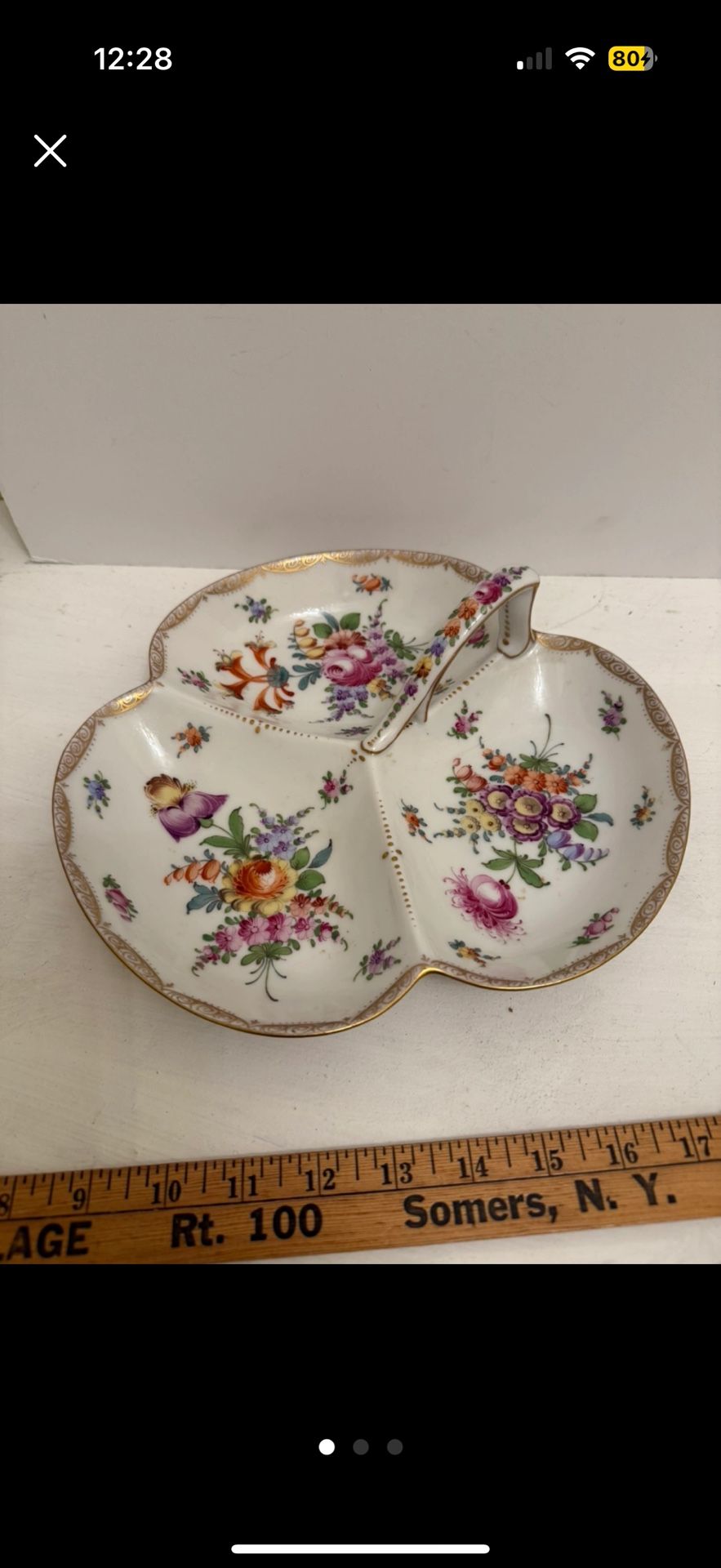 Vintage German Divided Dish