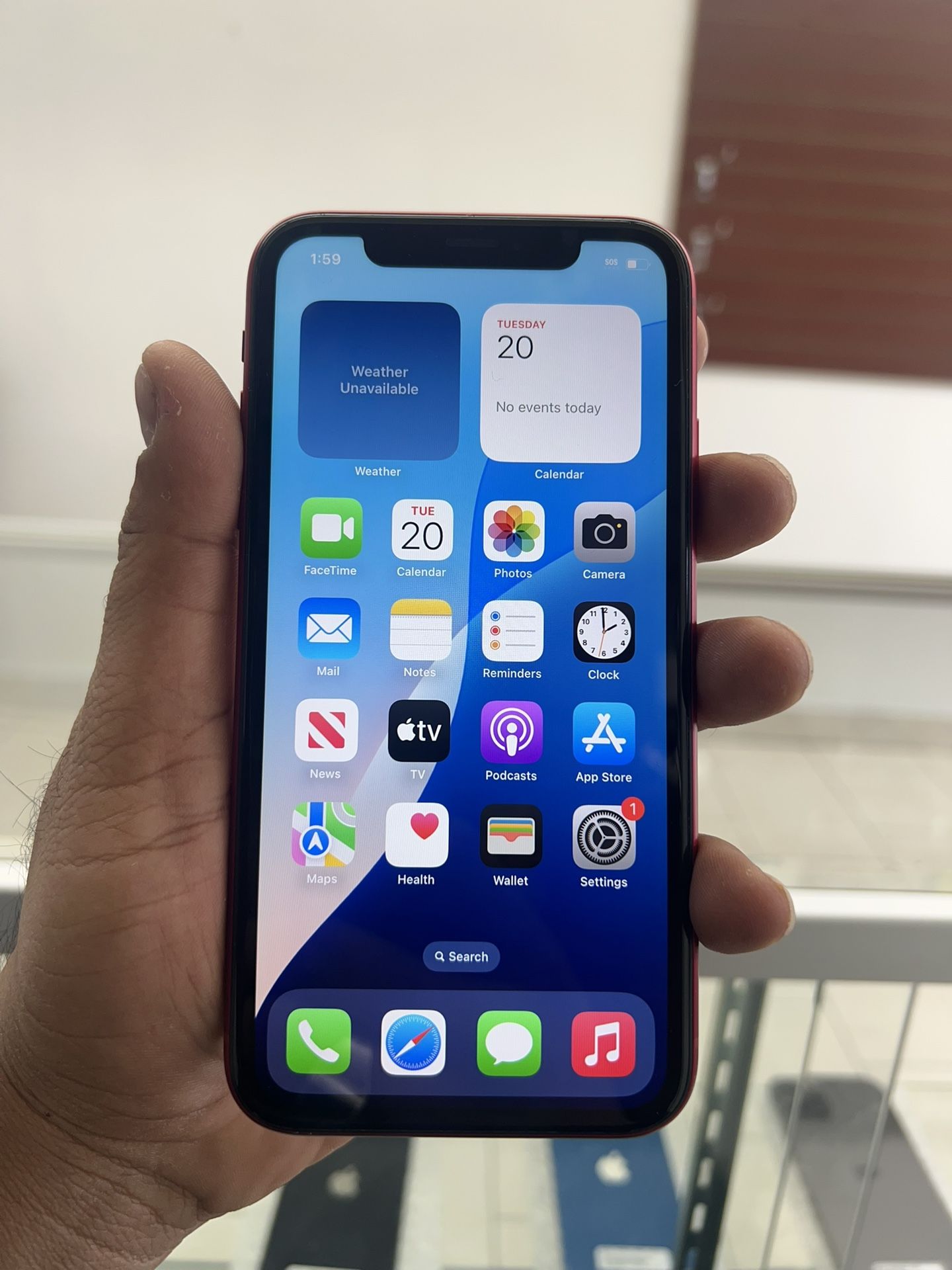 Iphone Xr 64gb Red factory Unlocked With Charger