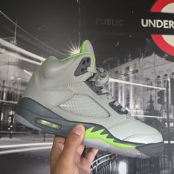 Jordan 5 'Green Bean