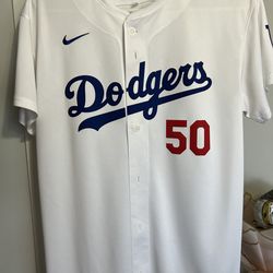 Authentic Youth Los Angeles Dodgers Mookie Betts Nike White Jersey