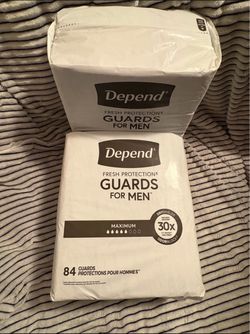 Men’s Depend Guards For Men 168ct