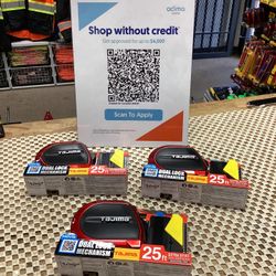 TAJIMA SIGMA STOP™ SAFETY BELT HOLDER MEASURING TAPE $46 EACH