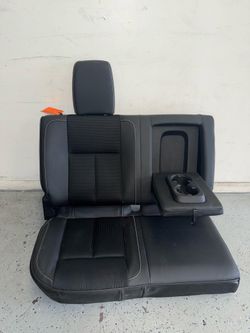2016-2019 NISSAN TITAN PRO-4X CREW CAB REAR RIGHT SIDE SEAT ASSEMBLY OEM BLACK